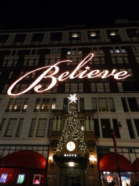 Believe Macy's NYC | Christmas in the city, Nyc, City