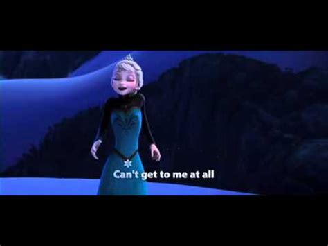 Disney Frozen - Let It Go Song with Lyrics - YouTube