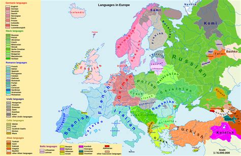 Languages of Europe - List of language families - Wikipedia