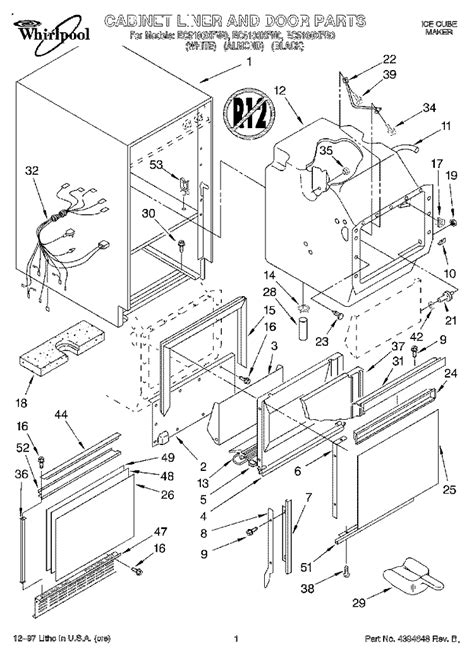 40 Whirlpool Ice Maker Parts Diagram - Diagram Resource