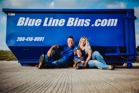 Dumpster Rentals | Blue Line Bins, LLC, Fort Wayne IN