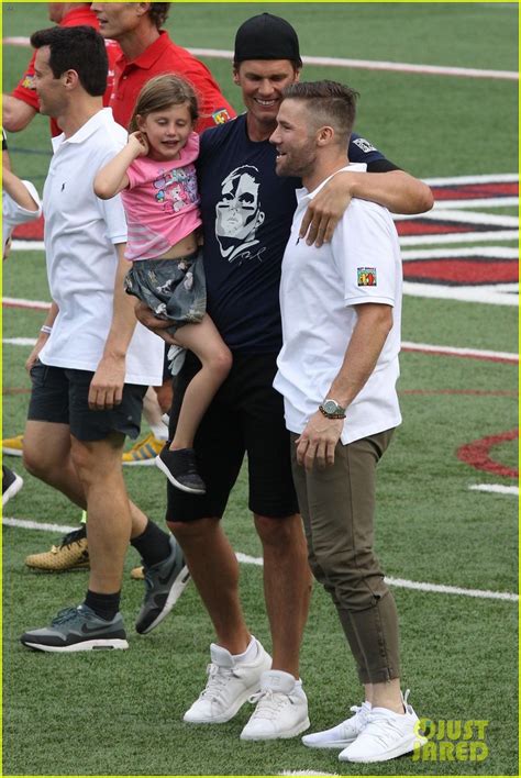 Tom Brady Plays Football with His Kids at Best Buddies Event!: Photo ...