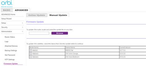 Solved: RBK50 firmware update search fails - NETGEAR Communities