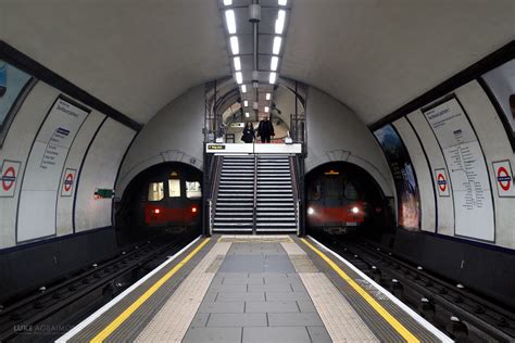 Symmetry On The London Underground - Luke Agbaimoni Photography