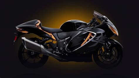 Suzuki Hayabusa 4K Wallpaper, 2022, Dark background, 5K, Black/Dark, #4391