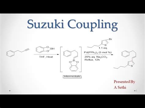 cocinero Colega viva suzuki cross coupling mechanism Esperar arma Sacrificio