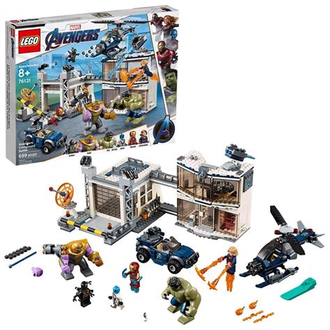 lego marvel avengers compound battle 76131