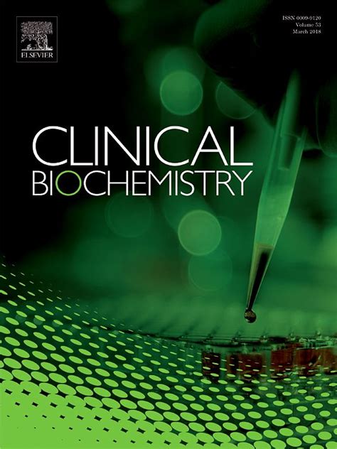 Cover image Clinical Biochemistry | Biochemistry, Clinic, Journal design