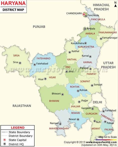 Location map of Haryana | Download Scientific Diagram