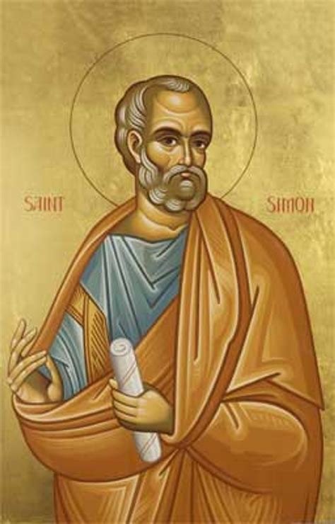 Saint Simon The Apostle Symbol