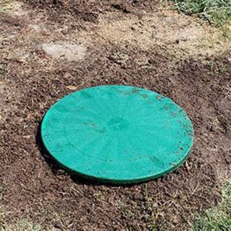 Large Flat Septic Tank Riser Replacement Lid Cover 24"– Zincera