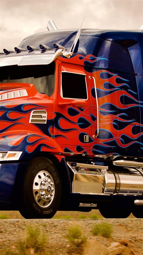 Transformers Wallpapers Optimus Prime Truck - Wallpaper Cave