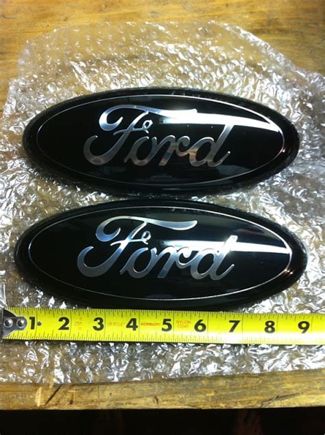 Ford F150 Emblems Black