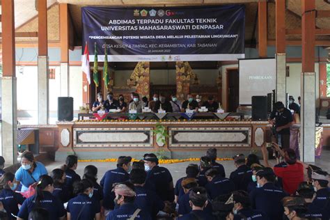 Turut Kembangkan Desa Wisata, Fakultas Teknik Universitas Mahasaraswati ...