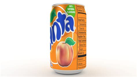 Fanta Can 3D Model - TurboSquid 2084691