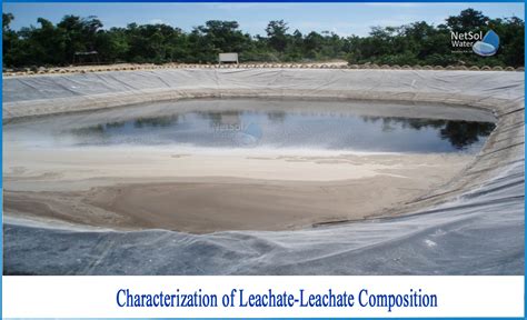 What are the characteristics of Leachate - Netsol Water