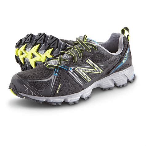 Men's New Balance 610v2 Trail Running Shoes, Black / Silver - 581259, Running Shoes & Sneakers ...