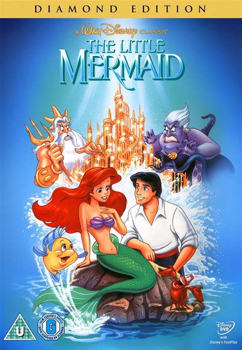 Walt Disney Characters Photo: Walt Disney DVD Covers - The Little Mermaid: Diamond Edition DVD ...