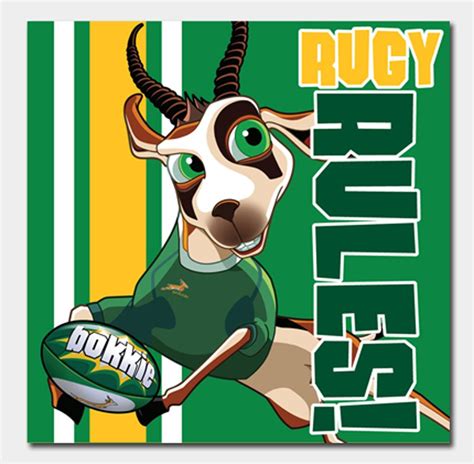 Springbok Rugby Poster