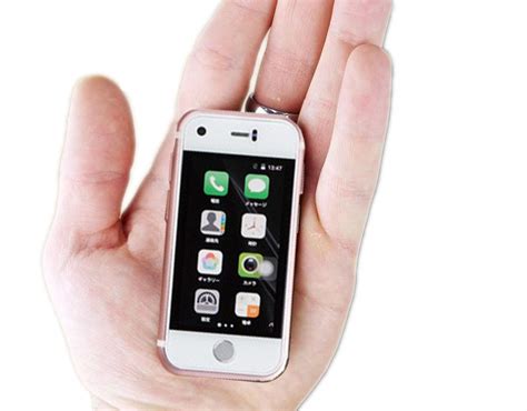 Mini Smartphone iLight 7s, World's Smallest 7Plus Android Mobile Phone, Super Small Tiny Micro 2 ...