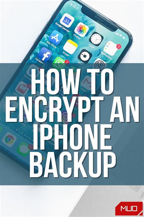 How to Encrypt Your iPhone or iPad Backup in 2021 | Iphone security, Iphone, Ipad