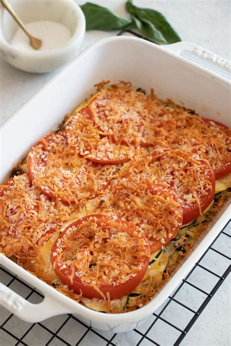 Healthy Squash Casserole • Kath Eats