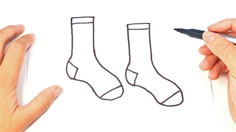 Sock Drawing at GetDrawings | Free download