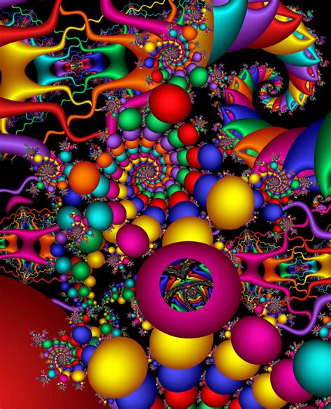 fractal-spiral | Fractal art, Colorful art, Fractals
