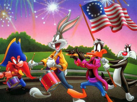 American top cartoons: Looney tunes characters