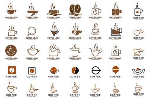 Set of Coffee logo design