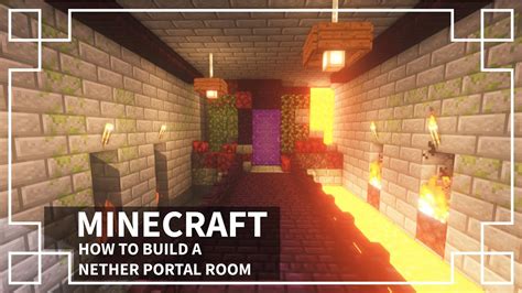 ⚒️Minecraft | Nether Portal Design | Lava and Water - YouTube