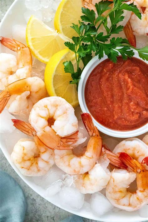 Easy Shrimp Cocktail with Dipping Sauce - Jessica Gavin