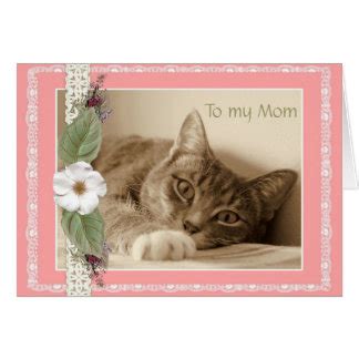 Mothers Day Cat Cards | Zazzle