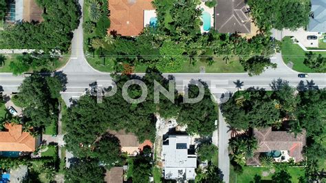 Birds eye drone footage view of urban neighborhood. Stock Footage #AD ,#drone#footage#Birds#eye ...