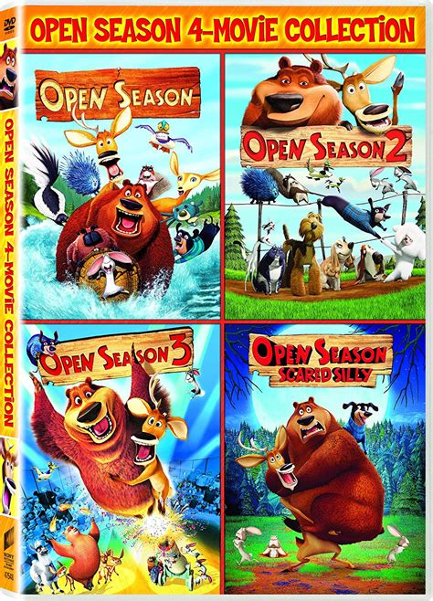 Open Season 4-Movie Collection DVD Box Set 43396475489 | eBay