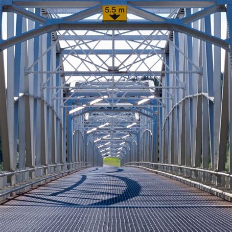 Alaska Highway AlCan Steel Bridge Construction Stock Photo - Image of building, highway: 36170824