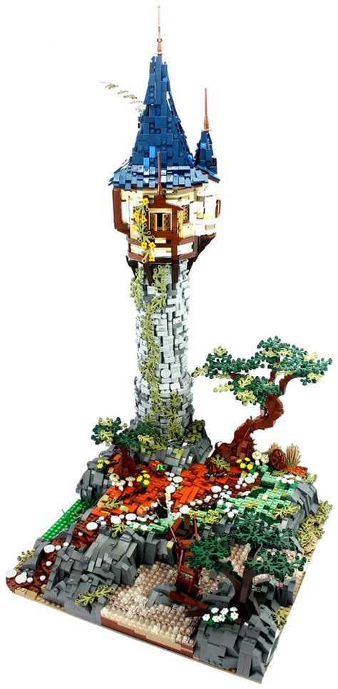 Let down your hair and check out this awesome Lego tower