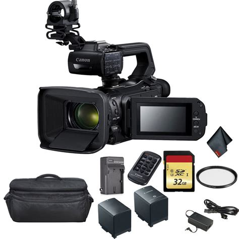 Canon XA50 Professional UHD 4K Camcorder Bundle + Carrying Case + More ...