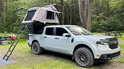 Ford maverick overlanding build awesome roofnest tent leitner designs rack – Artofit