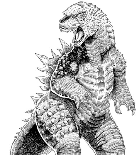 GODZILLA FAN ART | Behance :: Behance