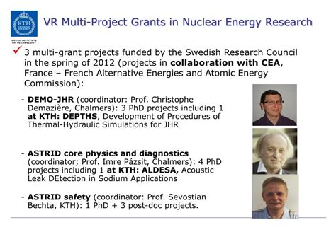 PPT - Swedish contributions to the safety of ASTRID reactor: multi ...