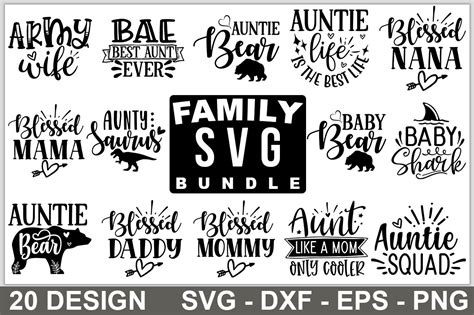 Family SVG Bundle, Family Quotes Bundle Graphic by SVGstore · Creative ...