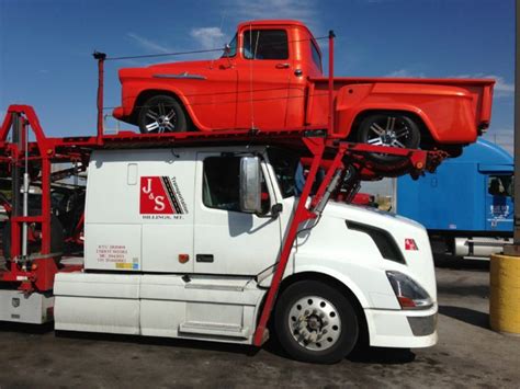 Loading and unloading an auto transport trailer - J&S Transportation ...