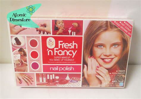 Vintage 1982 Hasbro FRESH 'n FANCY Super Make-up NAIL POLISH SET MINT SEALED | Nail polish sets ...