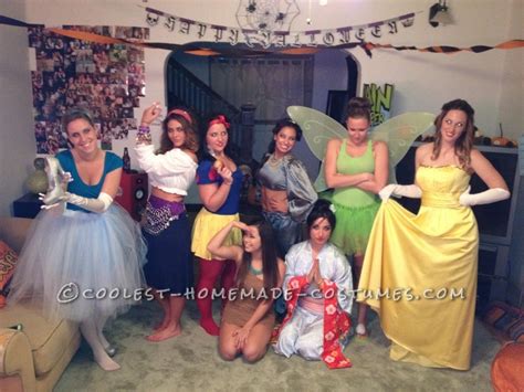 Disney Princesses Come to Life Group Costume