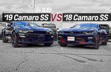 2019 Camaro SS vs 2018 Camaro SS - Wallace Chevrolet