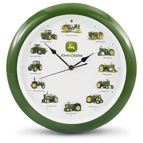 John Deere® Tractor Clock - 78139, Gift Baskets at Sportsman's Guide