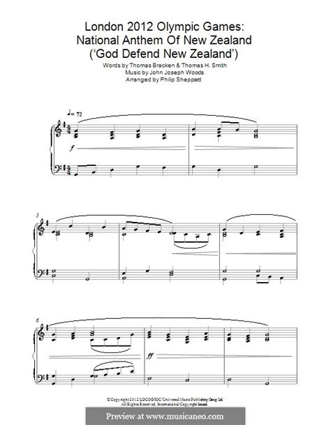 God Defend New Zealand (New Zealand National Anthem) by J.J. Woods on ...