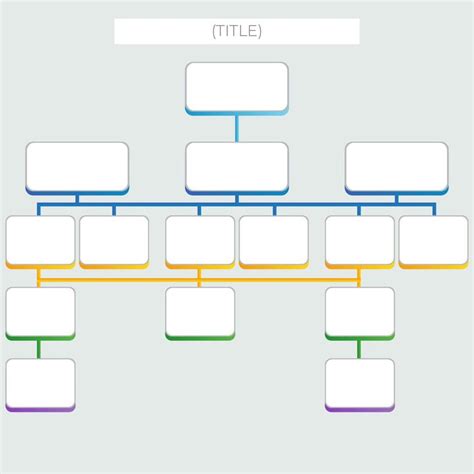 a family tree is shown with different colors and shapes on the bottom ...