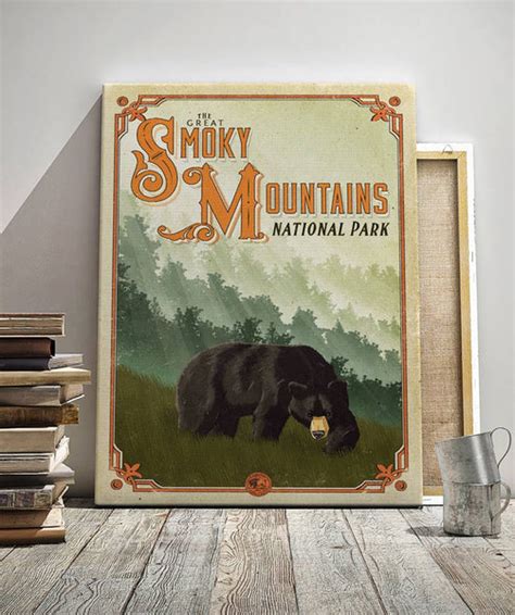 Great Smoky Mountains National Park Poster – hikeanddraw